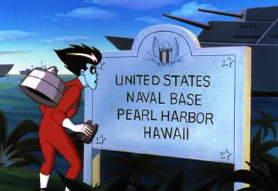 Freakazoid is History finds himself in Pearl Harbor